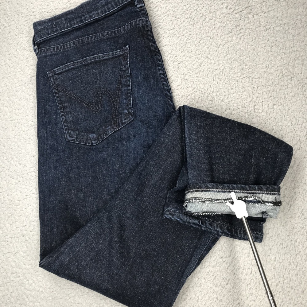 COH Jeans Size‎ 32 Avedon Low Rise Skinny Dark Wash Denim 32x30 *HEMMED - Picture 15 of 16